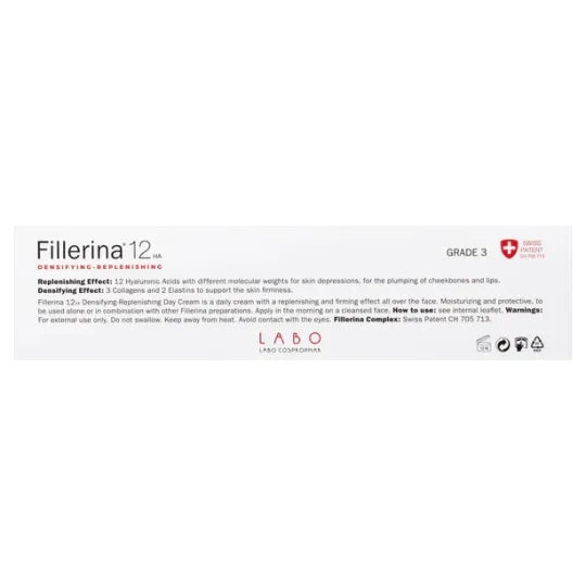 Fillerina 12HA Densifying-Replenishing Day Cream Grade 3, 4, 5