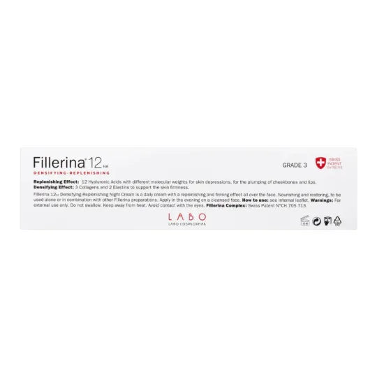 Fillerina 12HA Densifying-Replenishing Night Cream Grade 3, 4, 5